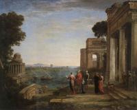 Lorrain, Claude - Aeneas's Farewell to Dido in Carthago
